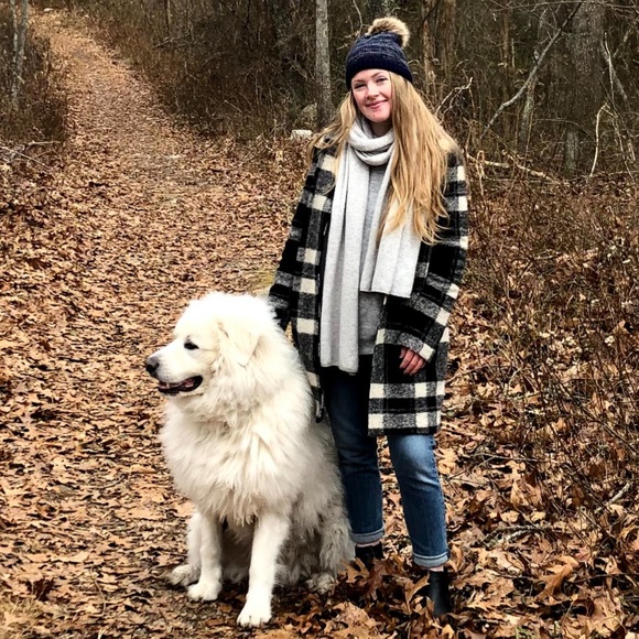 Plaid/check coat - Picture 3 of 3